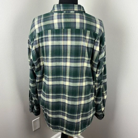 Carhartt Rugged Flex Flannel Fleece-Lined Shirt Jacket Men's Sz XXL 2XL Shacket - Picture 5 of 12